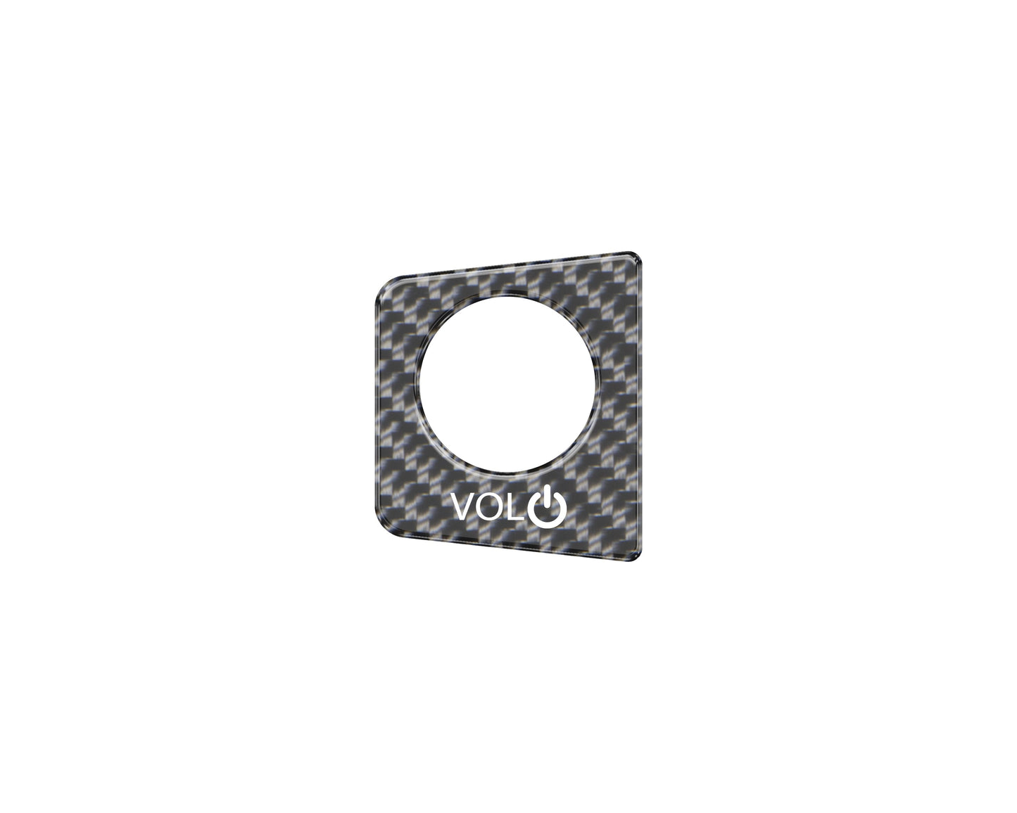 Volume Knob Accent Trim Fits 2024-2026 Toyota Land Cruiser by Tufskinz.com