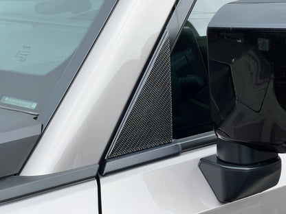 Door Pillar Overlays Fits 2024-2026 Toyota Land Cruiser & Lexus GX550 by Tufskinz.com