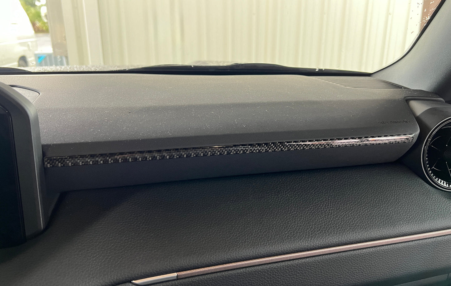 Passenger Side Dash Line Accent Trim Fits 2024-2026 Toyota Land Cruiser by Tufskinz.com