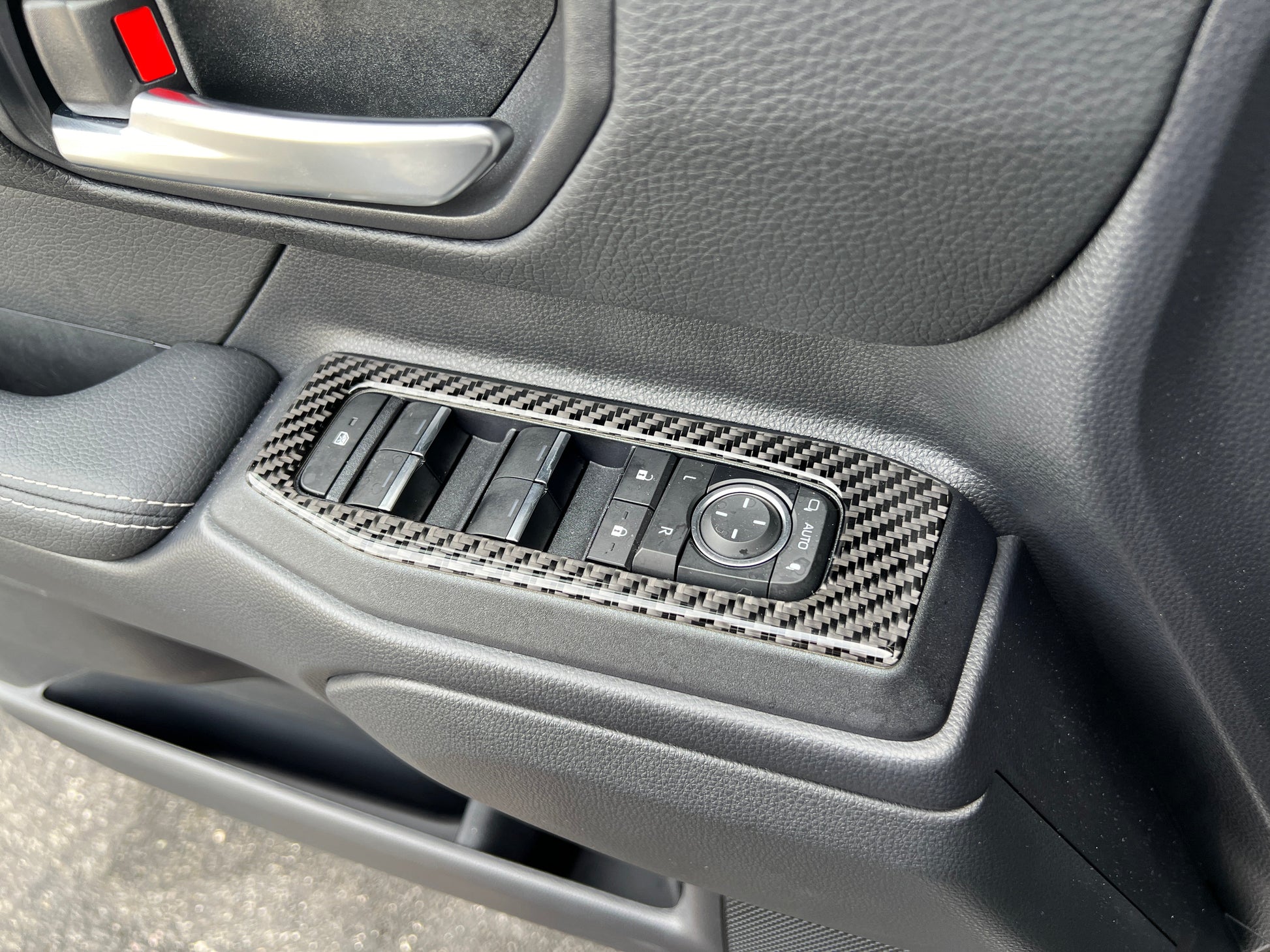 Door Switches Accent Trim Fits 2024-2026 Toyota Land Cruiser by Tufskinz.com