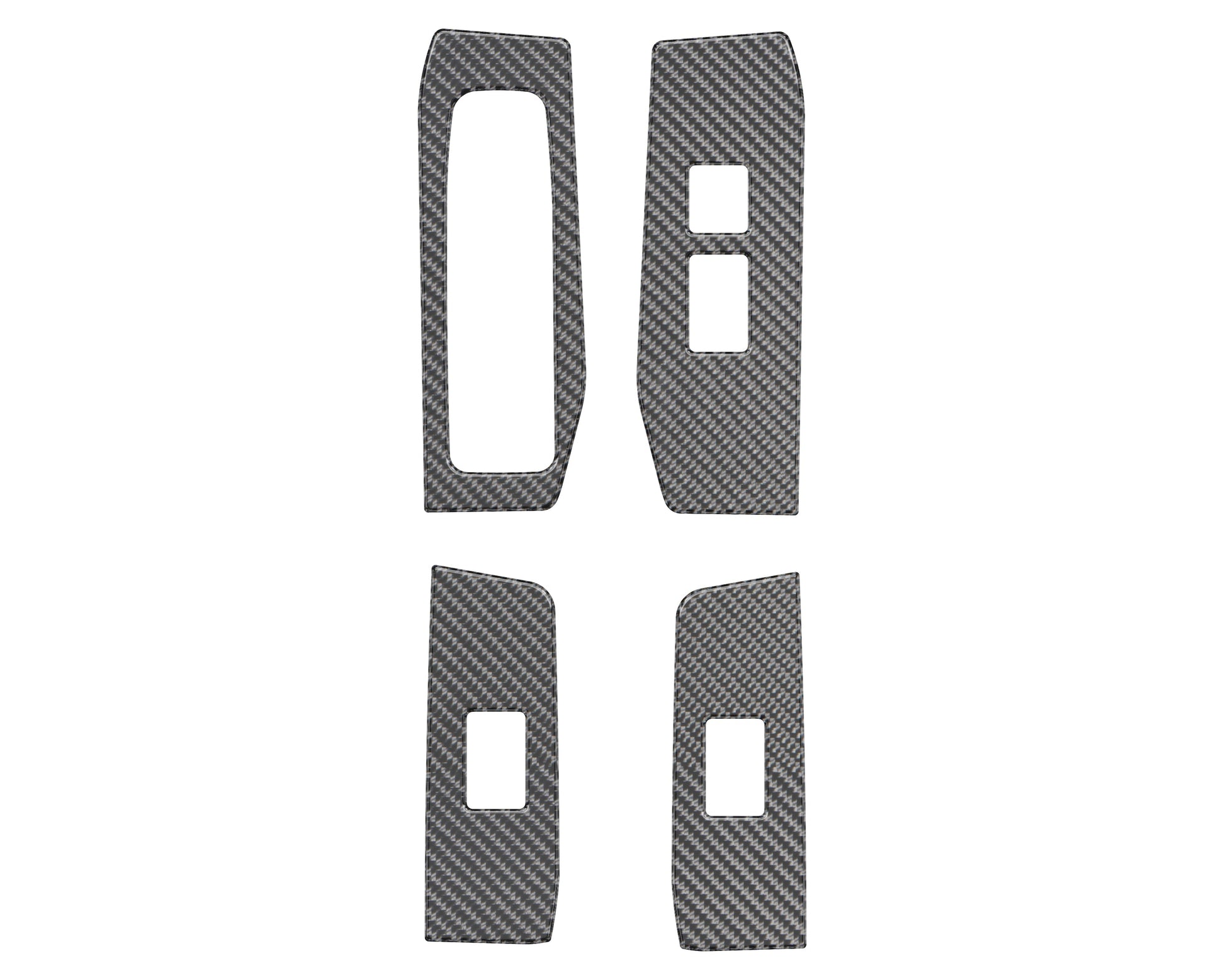 Door Switches Accent Trim Fits 2024-2026 Toyota Land Cruiser by Tufskinz.com
