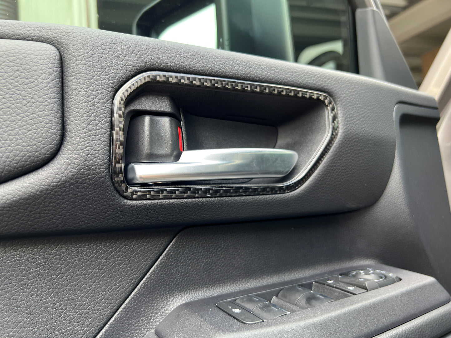 Door Handle Surround Accent Trim Fits 2024-2026 Toyota Land Cruiser by Tufskinz.com