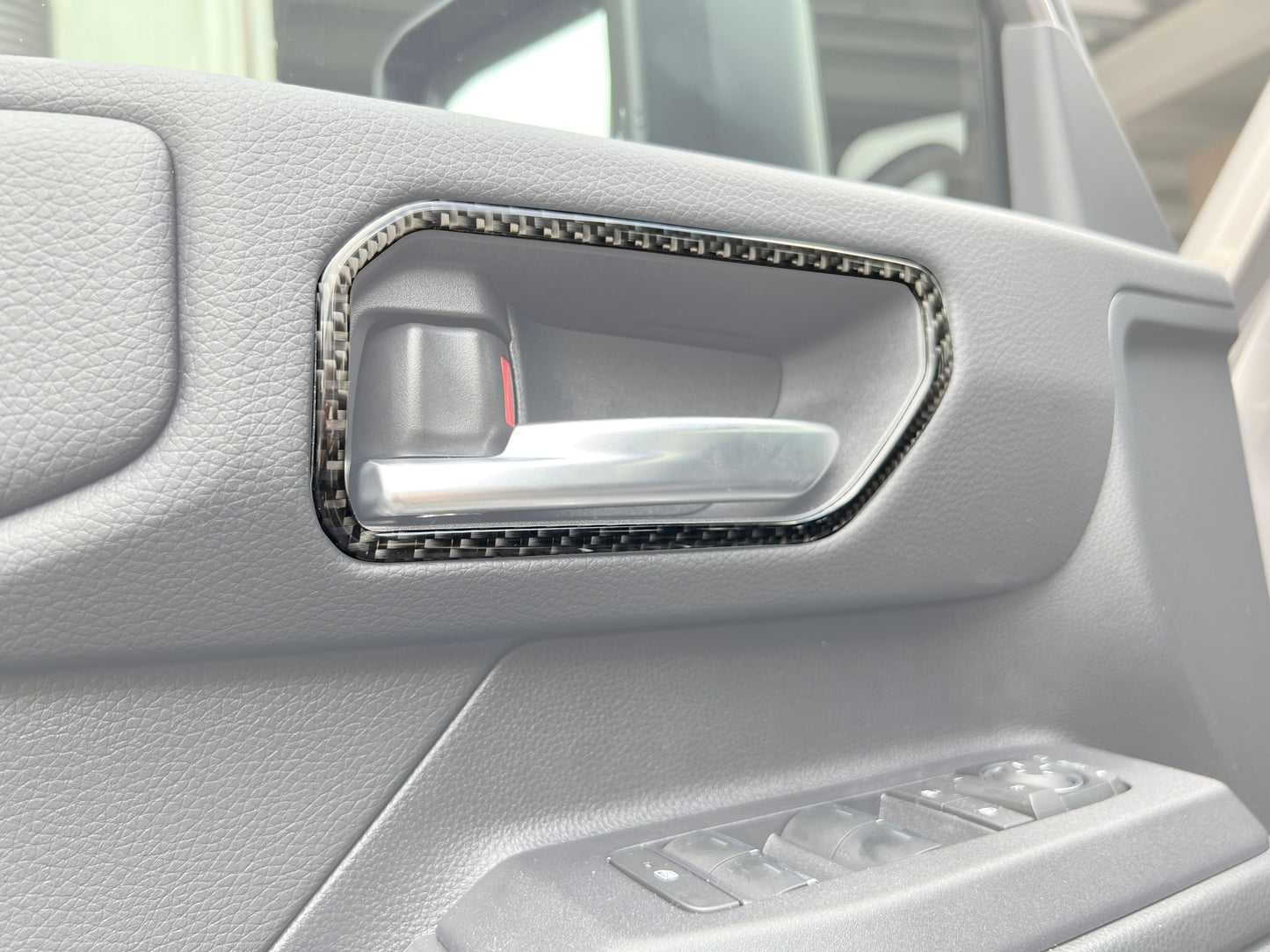 Door Handle Surround Accent Trim Fits 2024-2026 Toyota Land Cruiser by Tufskinz.com