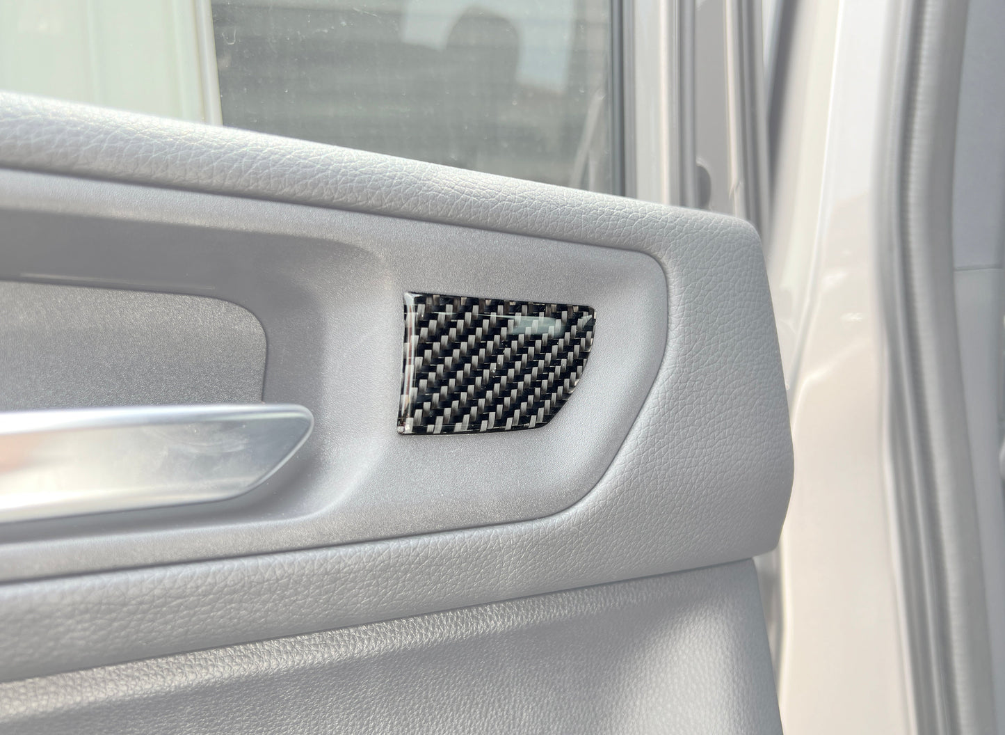 Rear Door Handle Accent Trim Fits 2024-2026 Toyota Land Cruiser by Tufskinz.com