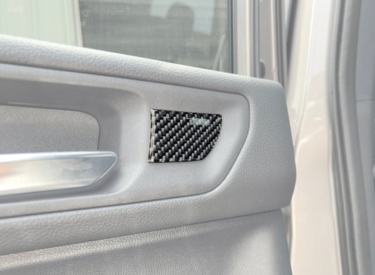 Rear Door Handle Accent Trim Fits 2024-2026 Toyota Land Cruiser by Tufskinz.com