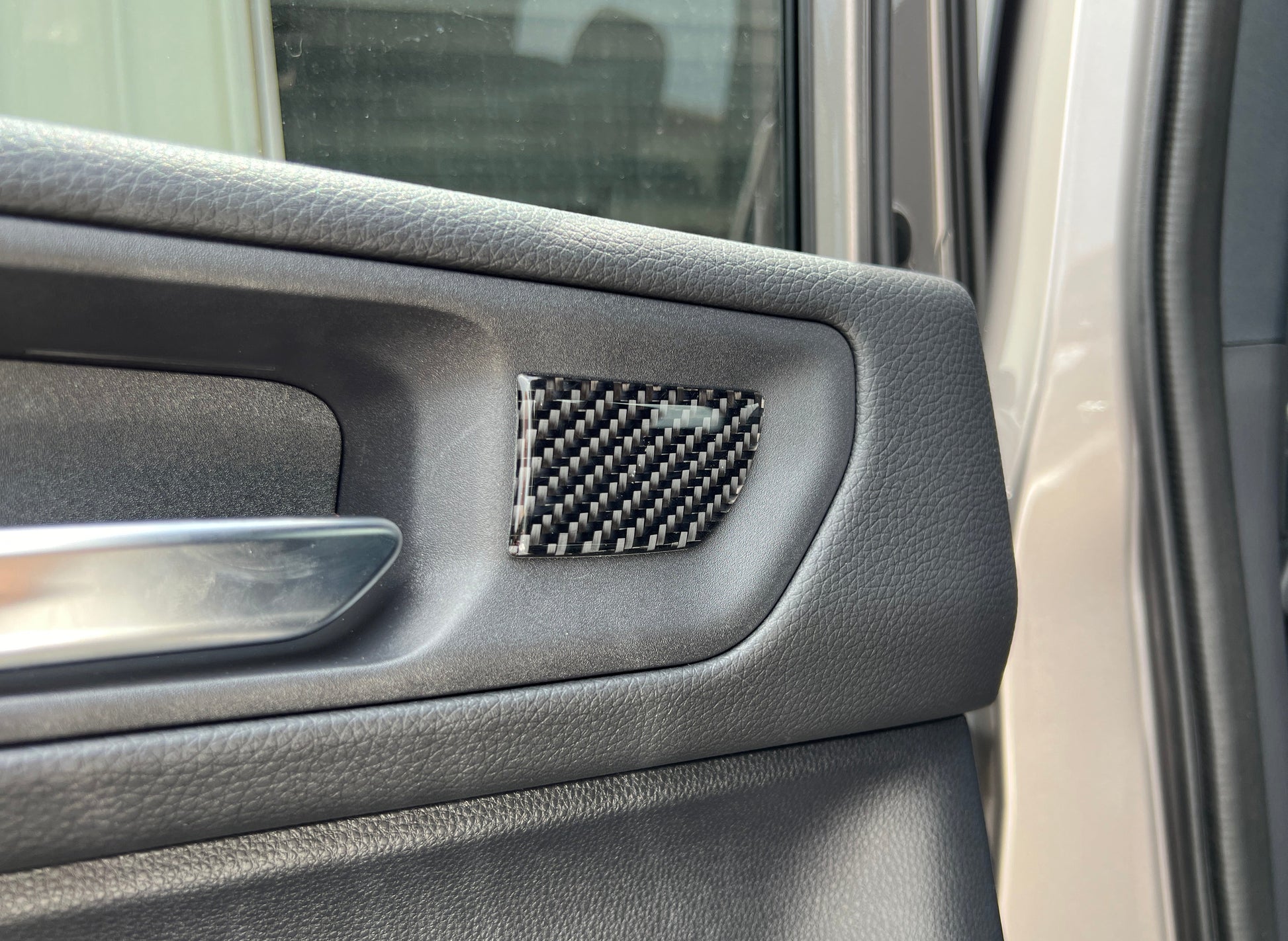 Rear Door Handle Accent Trim Fits 2024-2026 Toyota Land Cruiser by Tufskinz.com