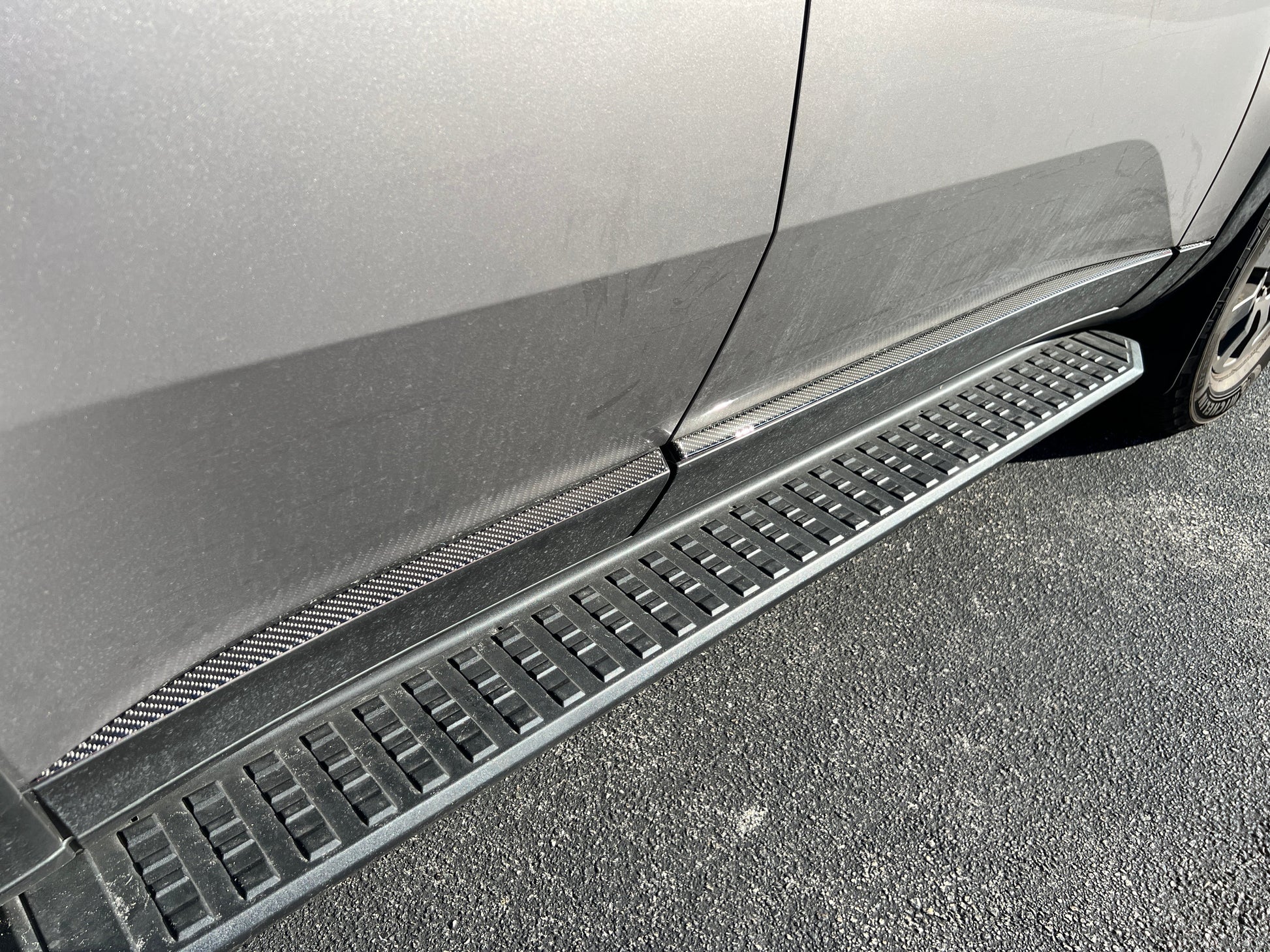 Lower Door Accent Trim Fits 2024-2026 Toyota Land Cruiser by Tufskinz.com