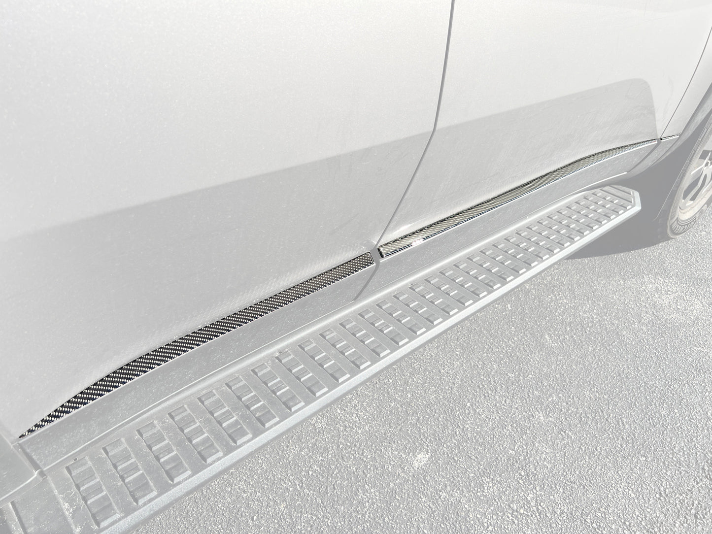 Lower Door Accent Trim Fits 2024-2026 Toyota Land Cruiser by Tufskinz.com