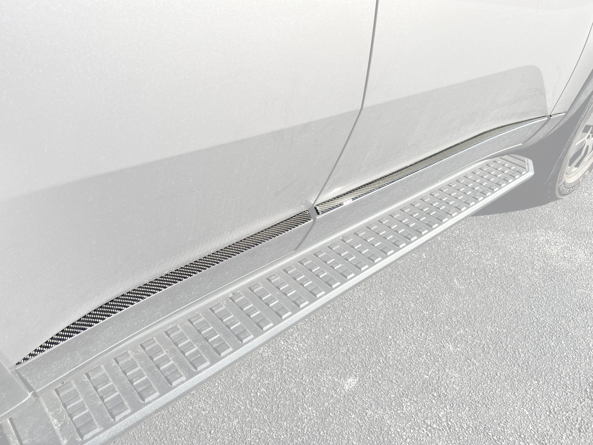 Lower Door Accent Trim Fits 2024-2026 Toyota Land Cruiser by Tufskinz.com