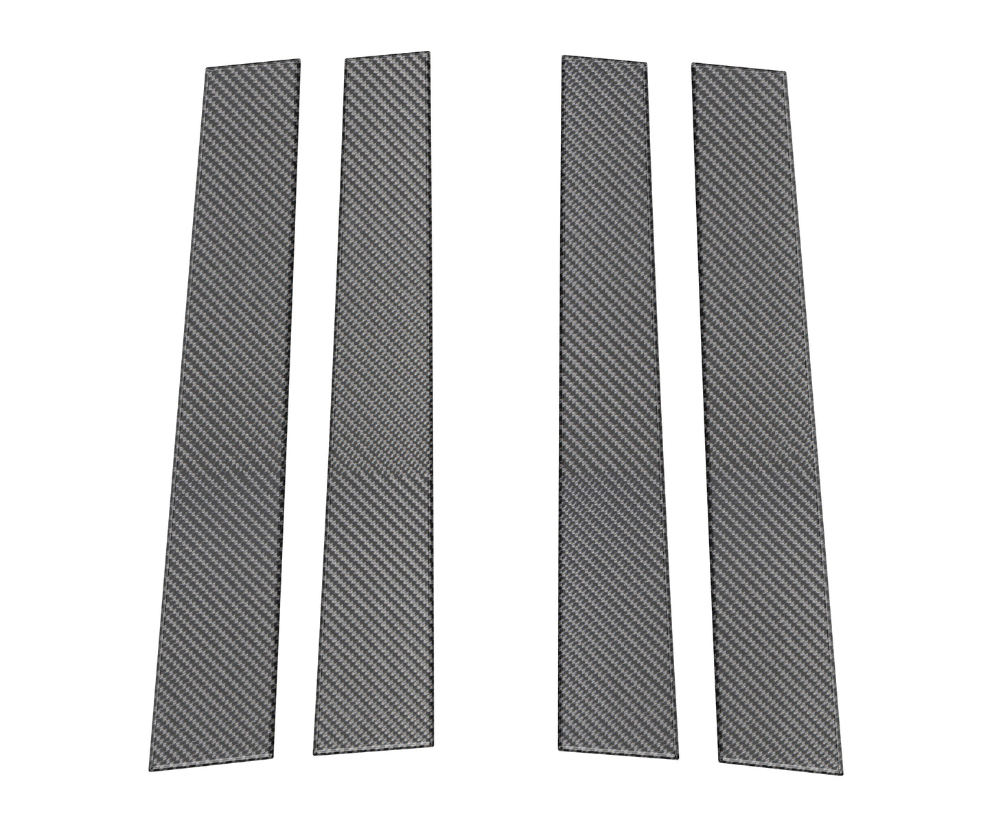 Door Pillar Overlays Fits 2024-2026 Toyota Land Cruiser & Lexus GX550 by Tufskinz.com