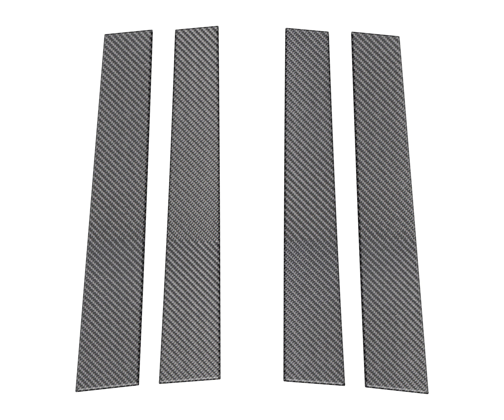 Door Pillar Overlays Fits 2024-2026 Toyota Land Cruiser & Lexus GX550 by Tufskinz.com