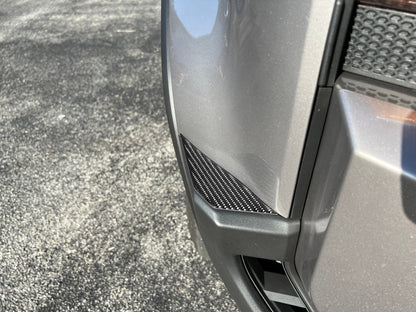 Front Bumper Top Sides Overlays Fits 2024-2026 Toyota Land Cruiser by Tufskinz.com