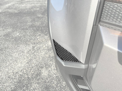 Front Bumper Top Sides Overlays Fits 2024-2026 Toyota Land Cruiser by Tufskinz.com