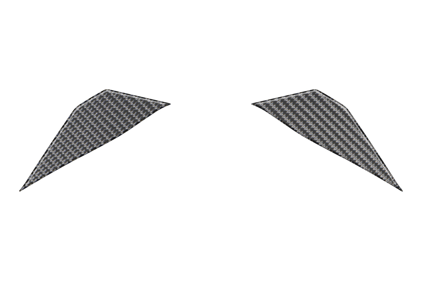 Front Bumper Top Sides Overlays Fits 2024-2026 Toyota Land Cruiser by Tufskinz.com