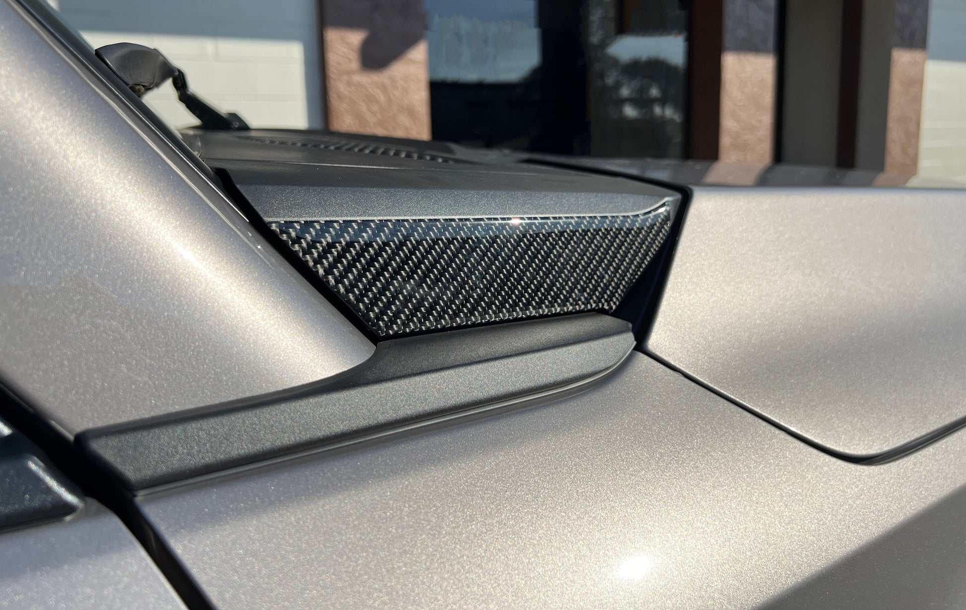 Side Windshield Cowl Panel Accent Overlays Fits 2024-2026 Toyota Land Cruiser & Lexus GX550 by Tufskinz.com
