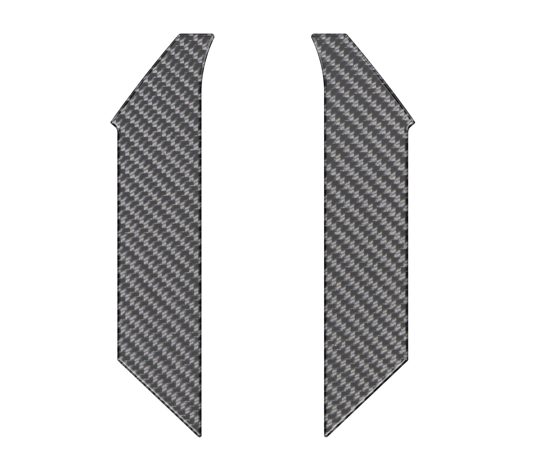 Side Windshield Cowl Panel Accent Overlays Fits 2024-2026 Toyota Land Cruiser & Lexus GX550 by Tufskinz.com