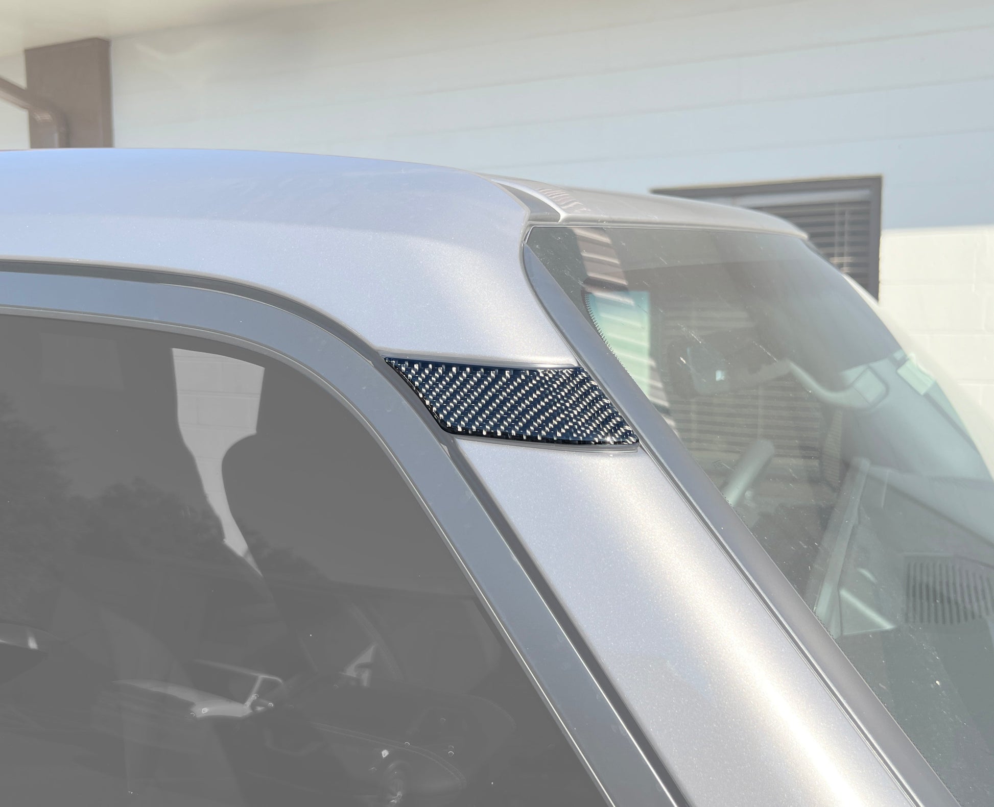 Upper A Pillar Upper Overlays Fits 2024-2026 Toyota Land Cruiser & Lexus GX550 by Tufskinz.com