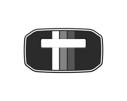 Center Steering Wheel Accent Trim Fits 2024-2026 Toyota Land Cruiser by Tufskinz.com