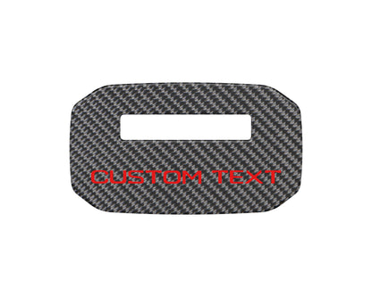 Center Steering Wheel Accent Trim Fits 2024-2026 Toyota Land Cruiser by Tufskinz.com