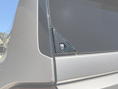 Liftgate Window Button Accent Trim Fits 2024-2026 Toyota Land Cruiser & Lexus GX550 by Tufskinz.com