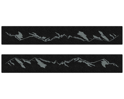 Door Sill Protection Overlays Fits 2024-2026 Toyota Land Cruiser & Lexus GX550 by Tufskinz.com