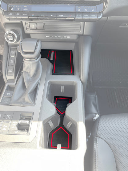 Center Console Foam Inserts Fits 2024-2026 Toyota Land Cruiser by Tufskinz.com