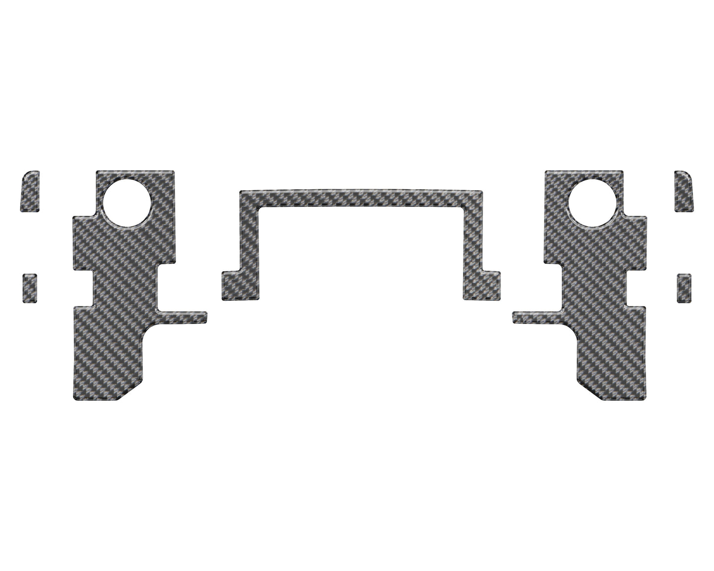 Rear Hitch Reciever Accent Trim Fits 2024-2026 Toyota Land Cruiser by Tufskinz.com