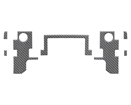 Rear Hitch Reciever Accent Trim Fits 2024-2026 Toyota Land Cruiser by Tufskinz.com