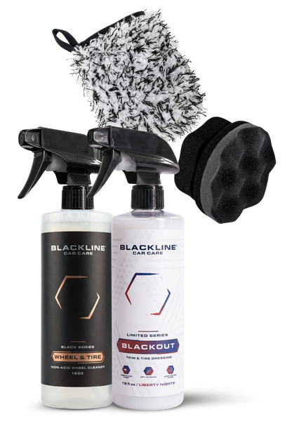 BLACKLINE® BLACKOUT TRIM & TIRE DRESSING by Blackline Car Care