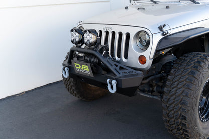 Universal design works with flat fairlead mounts. by DV8 Offroad