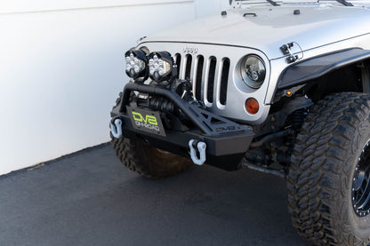Universal design works with flat fairlead mounts. by DV8 Offroad