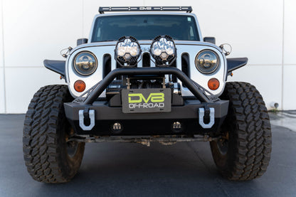 Universal design works with flat fairlead mounts. by DV8 Offroad