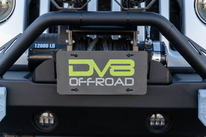 Universal design works with flat fairlead mounts. by DV8 Offroad