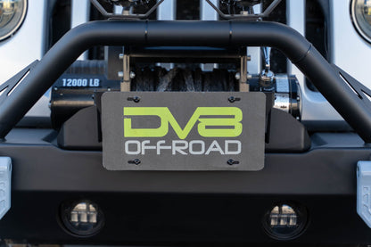 Universal design works with flat fairlead mounts. by DV8 Offroad