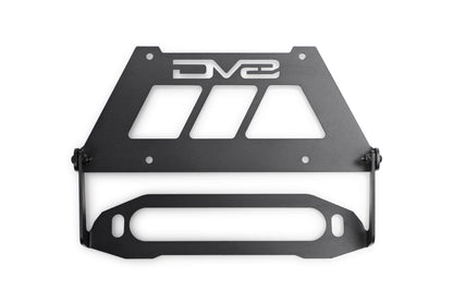 Universal design works with flat fairlead mounts. by DV8 Offroad