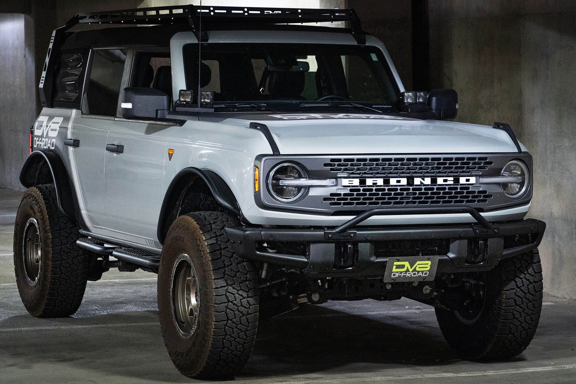 Front License Plate Relocation Bracket by DV8 Offroad