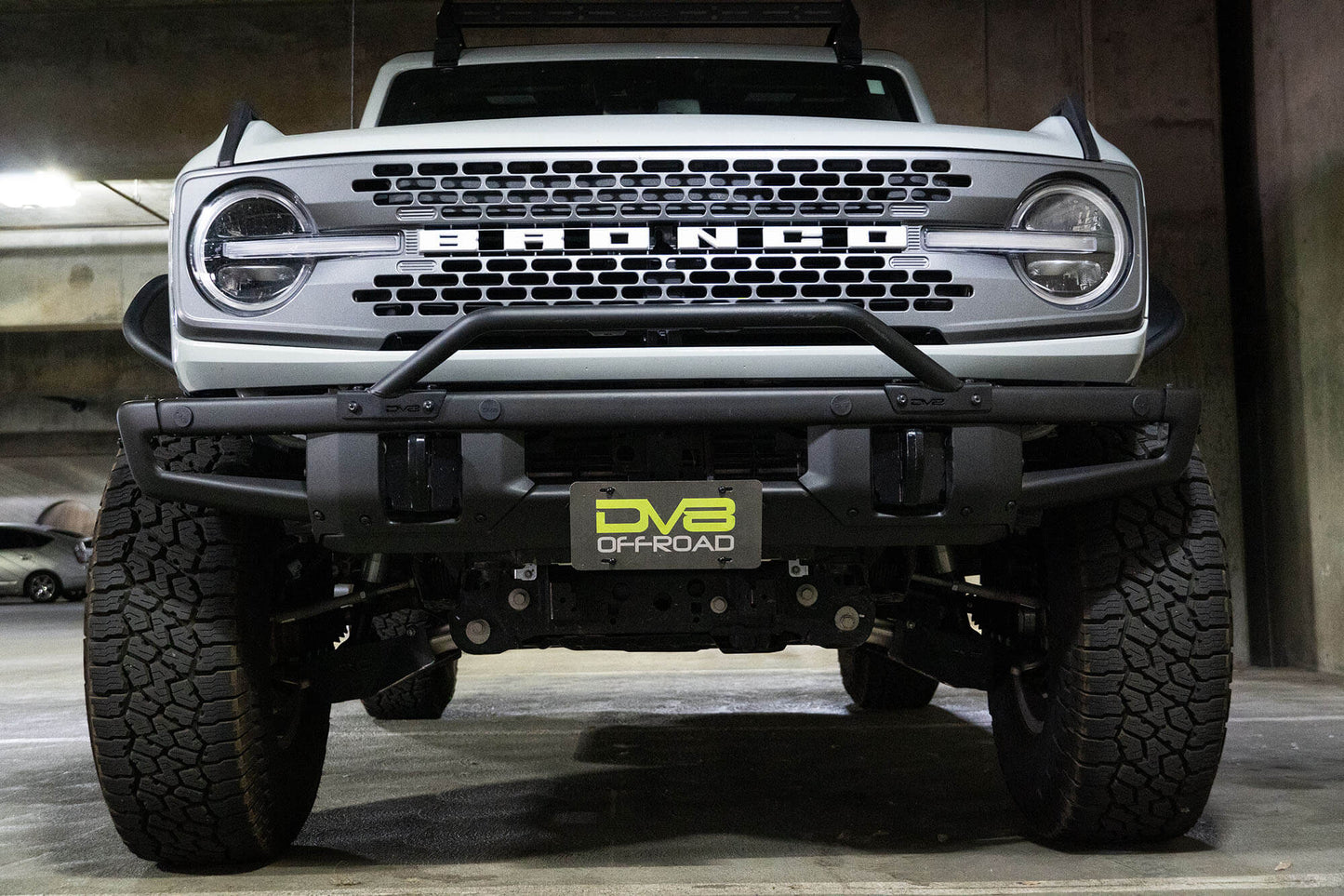 Front License Plate Relocation Bracket by DV8 Offroad