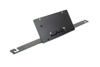 Ford Bronco Capable Bumper Slanted Front License Plate Mount by DV8 Offroad
