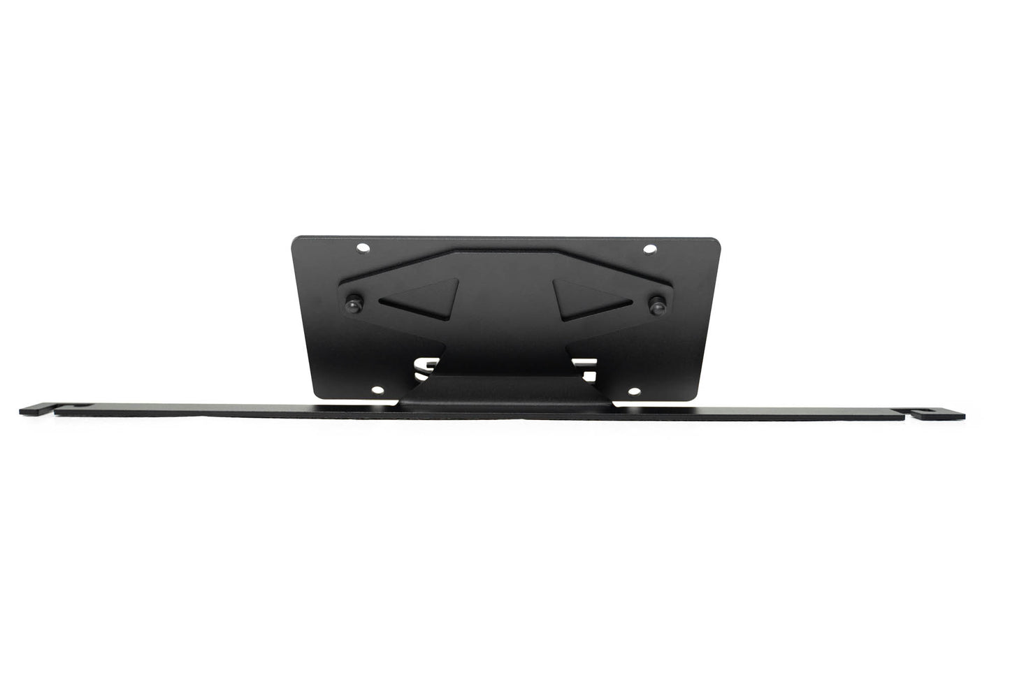 Ford Bronco Capable Bumper Slanted Front License Plate Mount by DV8 Offroad