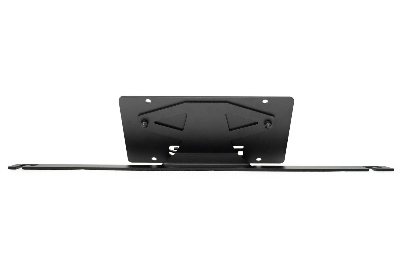 Ford Bronco Capable Bumper Slanted Front License Plate Mount by DV8 Offroad