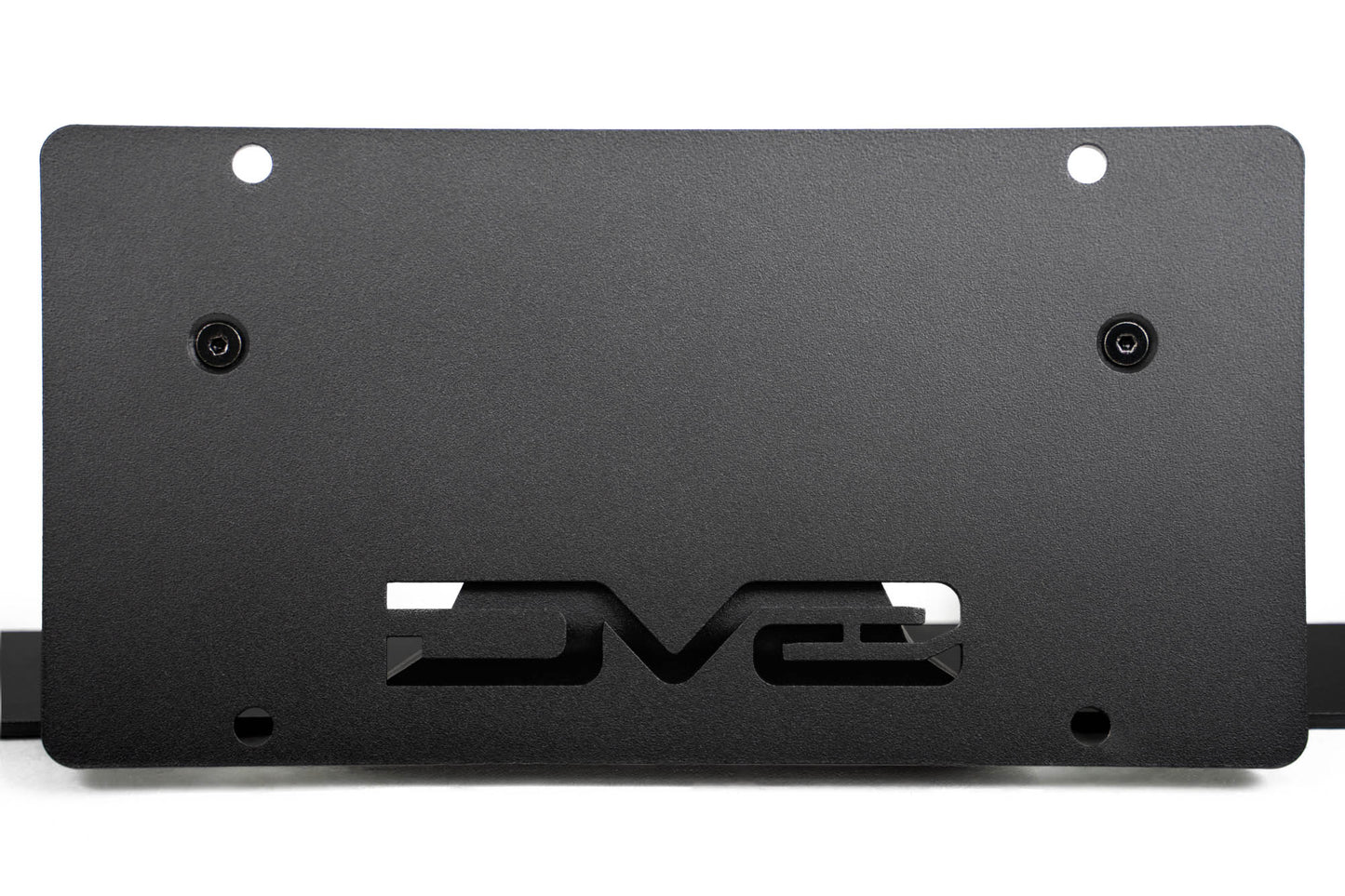 Ford Bronco Capable Bumper Slanted Front License Plate Mount by DV8 Offroad