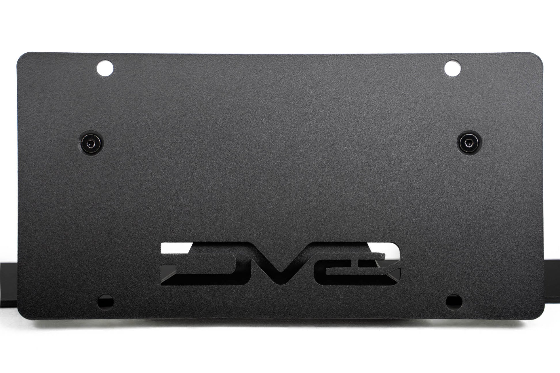 Ford Bronco Capable Bumper Slanted Front License Plate Mount by DV8 Offroad
