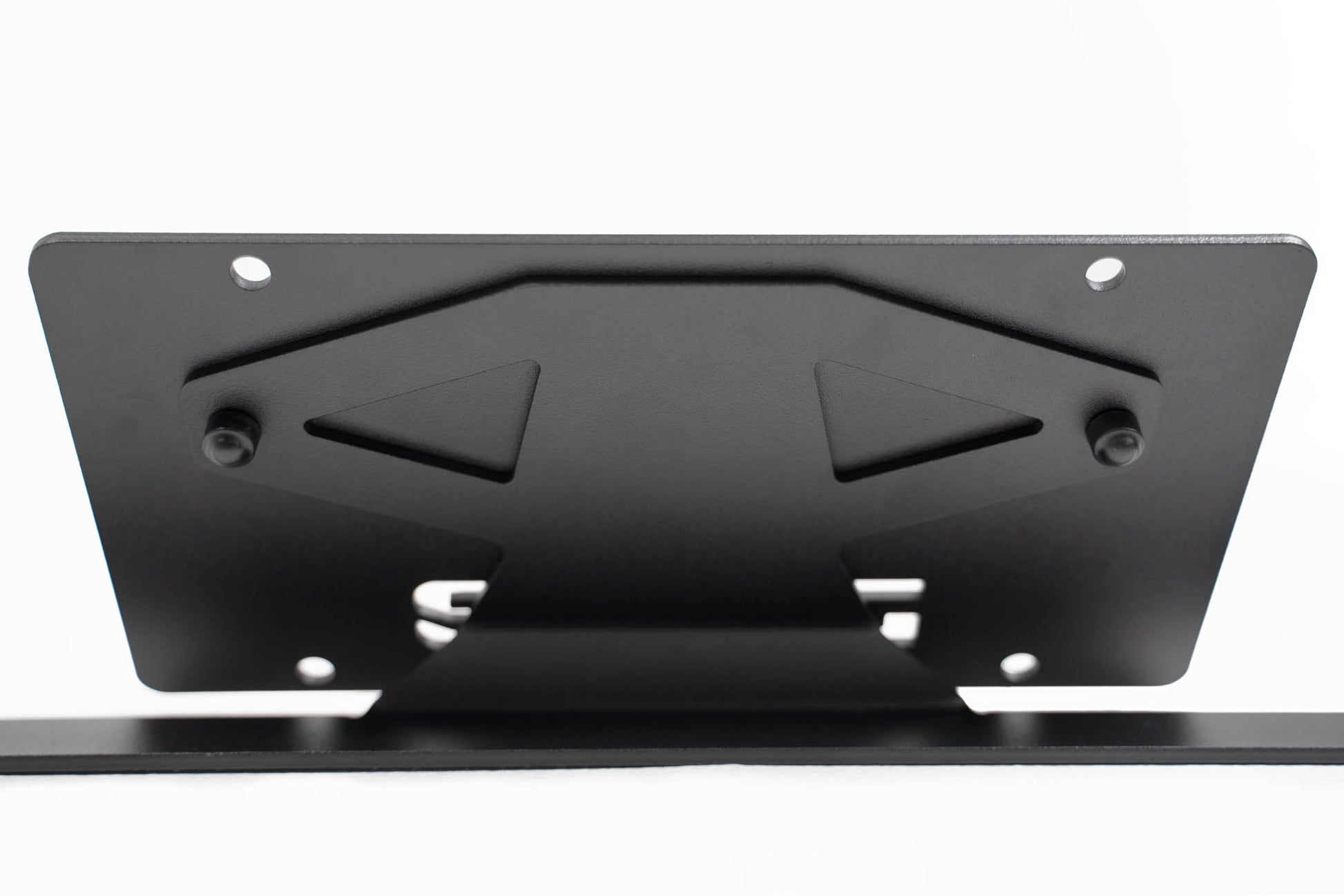 Ford Bronco Capable Bumper Slanted Front License Plate Mount by DV8 Offroad