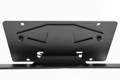Ford Bronco Capable Bumper Slanted Front License Plate Mount by DV8 Offroad