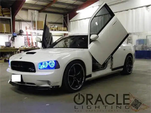 ORACLE Lighting 2005-2010 Dodge Charger LED Headlight Halo Kit by ORACLE Lighting