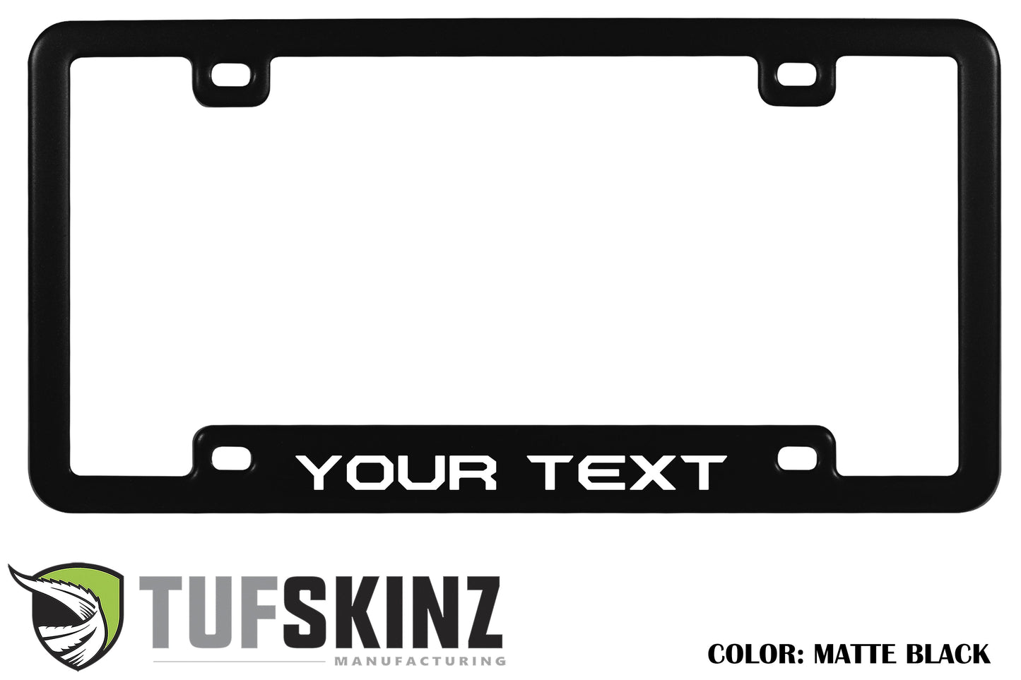 License Plate Frame by Tufskinz.com