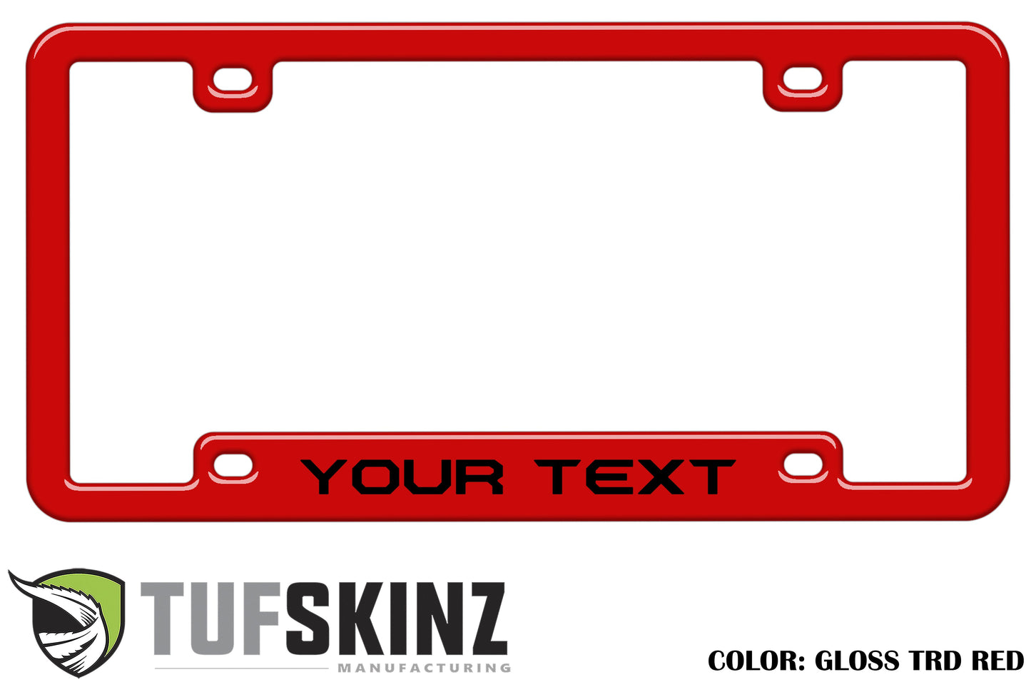 License Plate Frame by Tufskinz.com