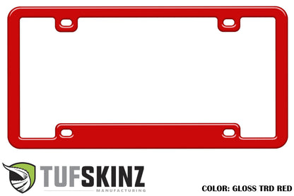 License Plate Frame by Tufskinz.com