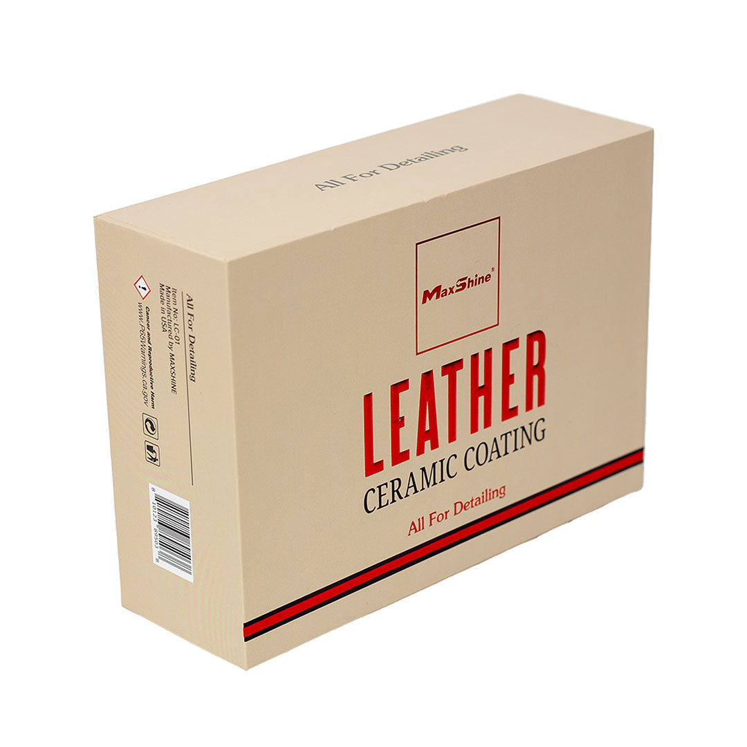 Leather Ceramic Coating by MaxshineUSA