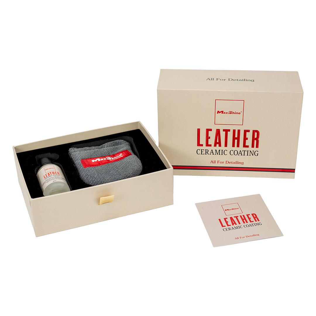 Leather Ceramic Coating by MaxshineUSA